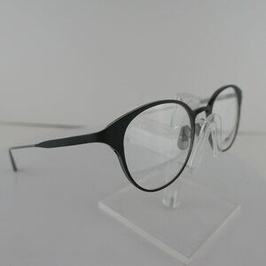 SALT  DEVON  (BSAS) BLACK SAND/ANTQ SILVER 51/17/142 TITANIUM Eyeglass Frames